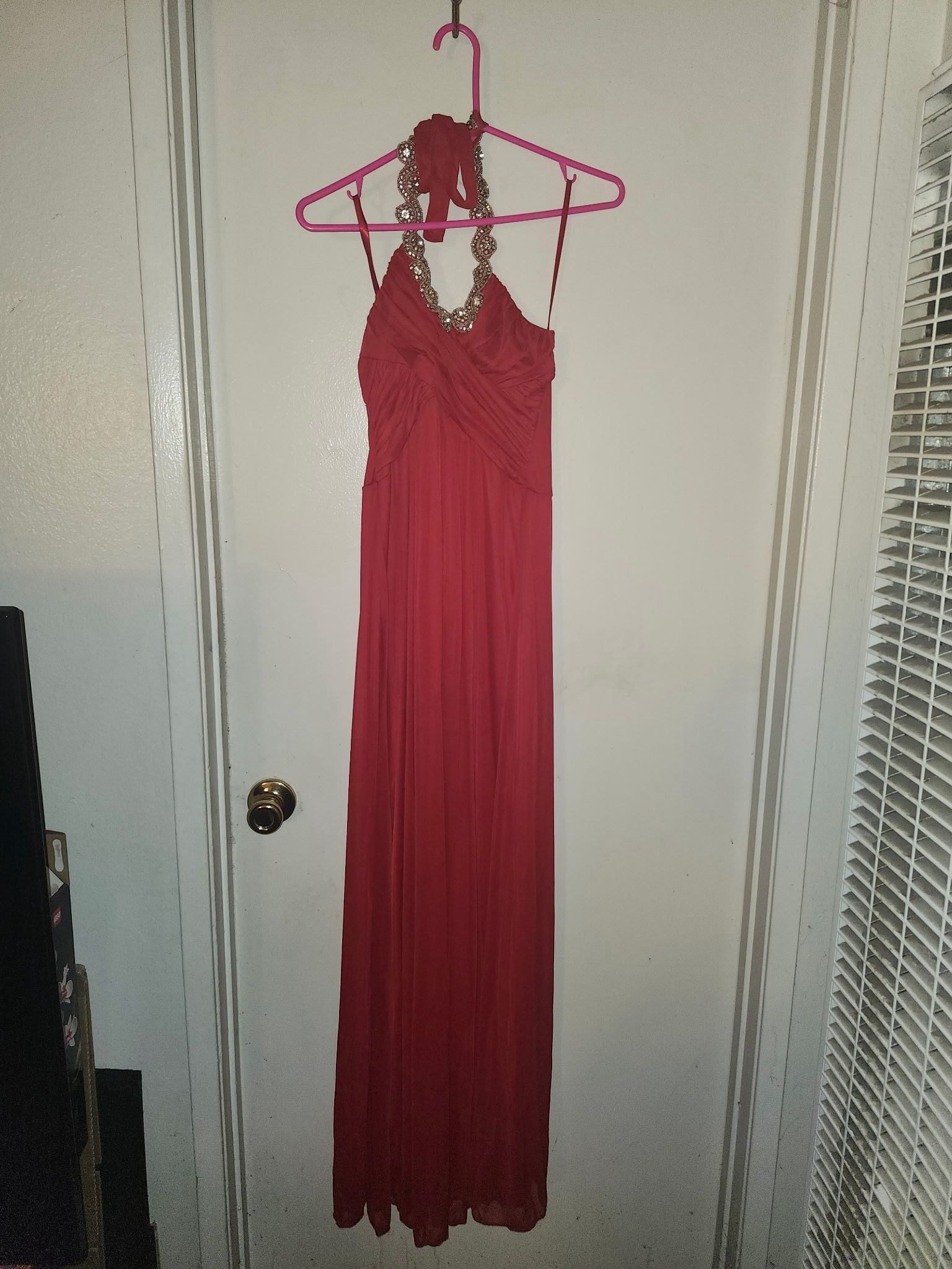Red Formal Women’s Dress. Size Medium