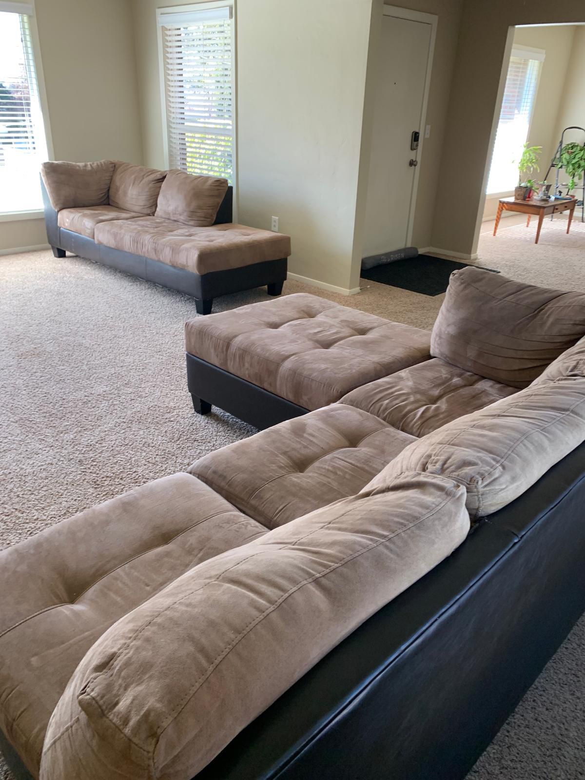 Sectional couch (3 pieces)