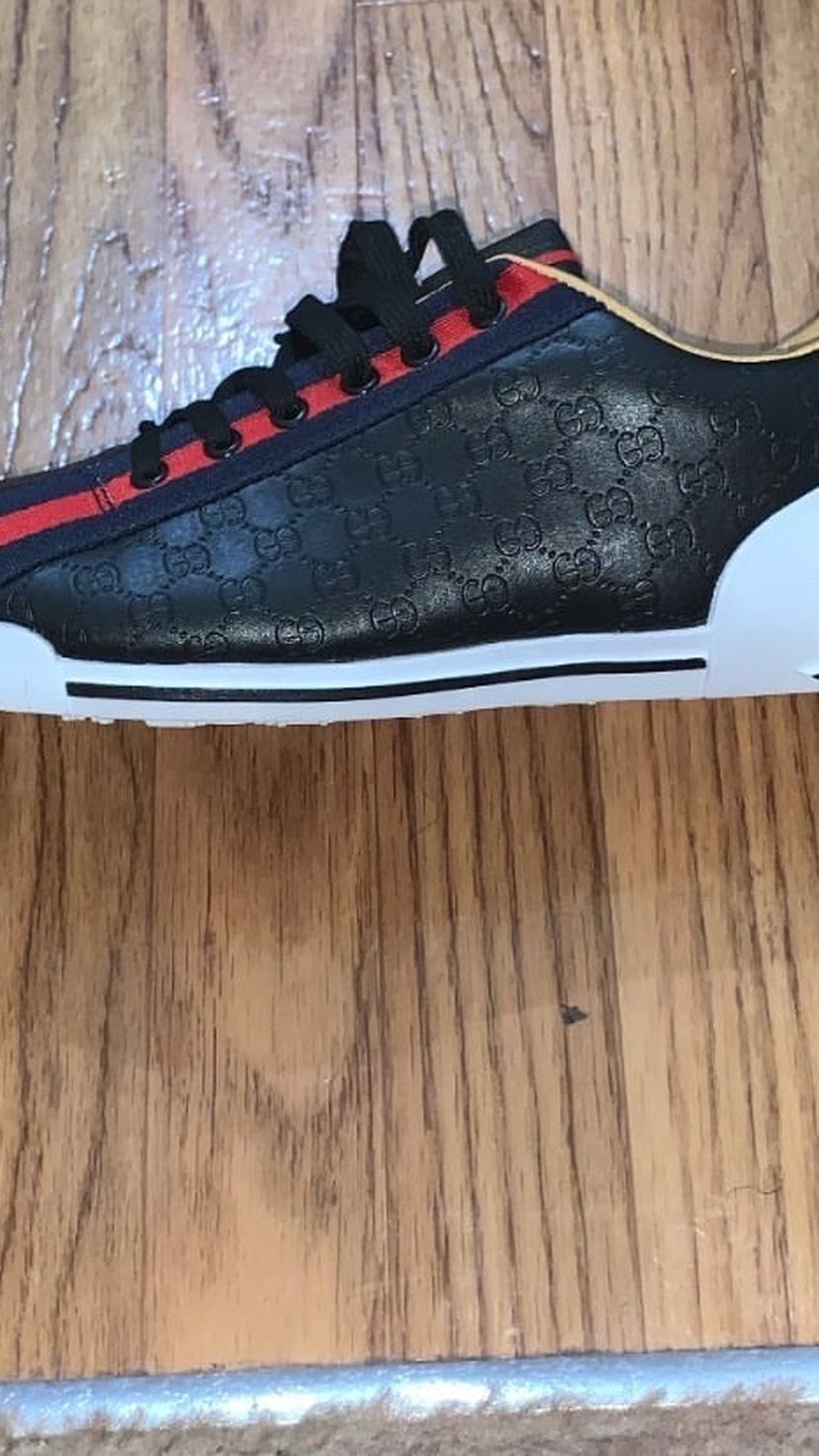 Gucci Ace Webbing Black