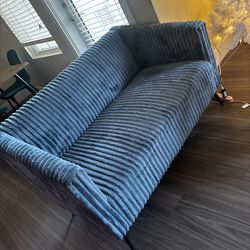 Blue Love Seat
