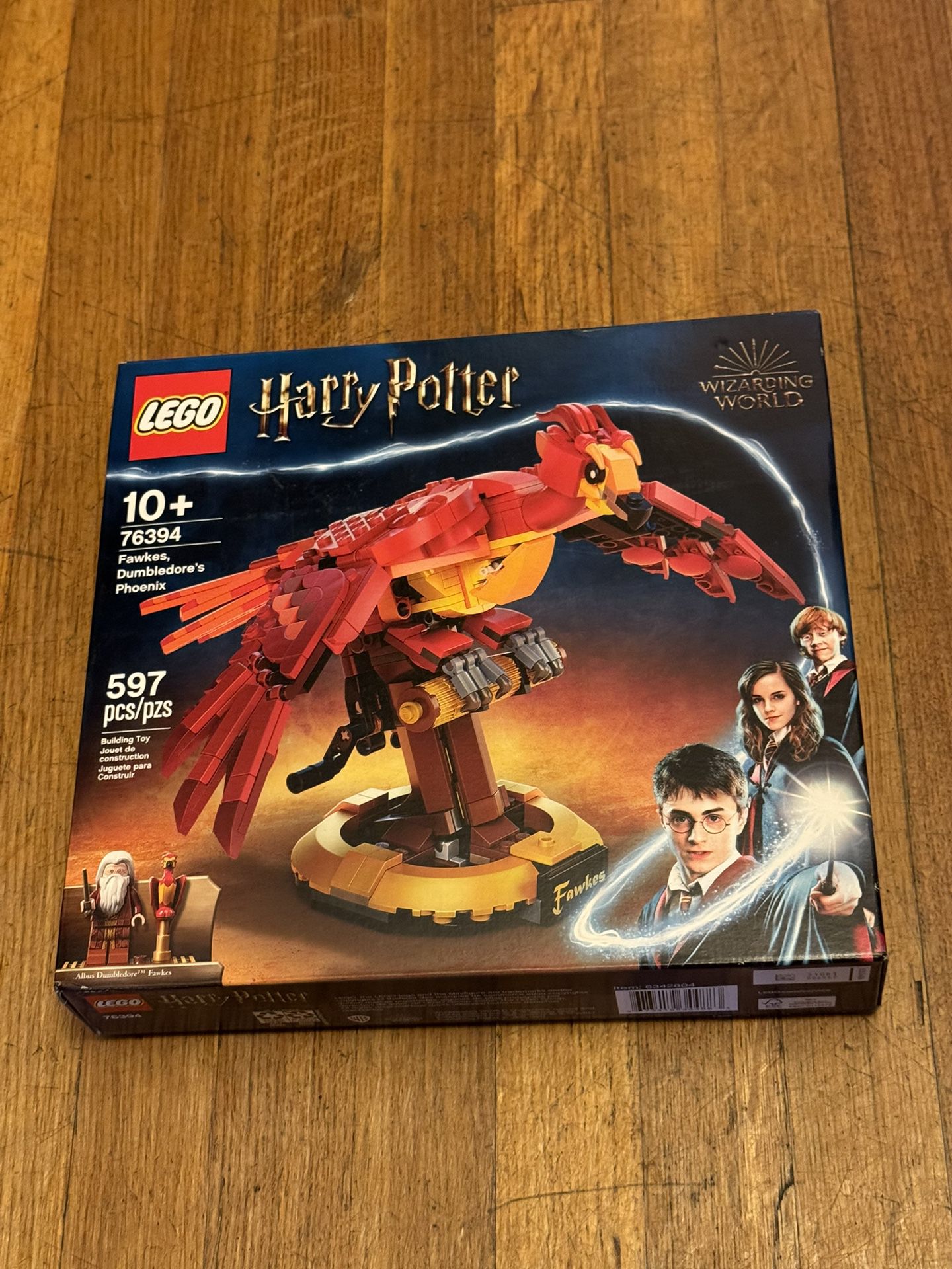 Lego Harry Potter Fawkes, Dumbledore’s Phoenix (76394) Brand new