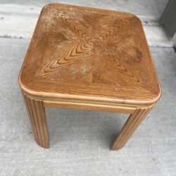   Vintage Solid Wood Oak Table