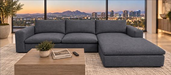 Living Spaces Cloud Sectional + DELIVERY