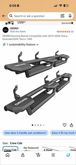 GMC sierra side steps