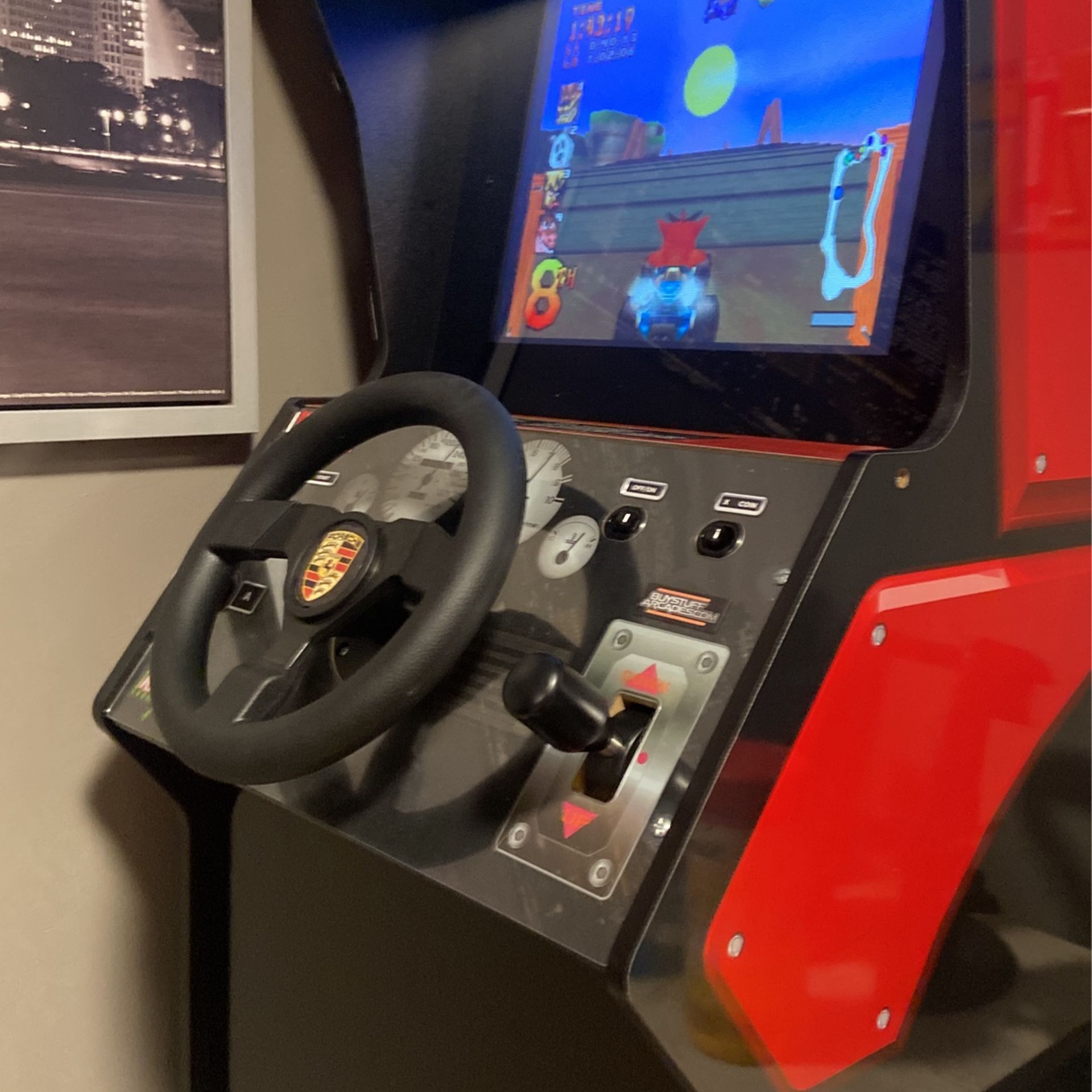 Arcade 1up Ridge Racer With Buy Stuff Mod