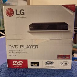 LG DVD CD USB Player/ USB Direct Recording and Xvid Playback DP132H New Open Box