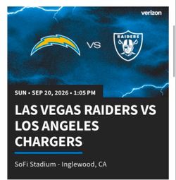 Raiders at Chargers