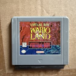 Wario Land Virtual Boy Game