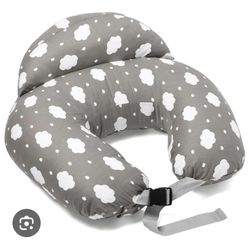 Momcozy Original Nursing Pillow for Breastfeeding, More Support for Mom, Easier Nursing & Hand Free, Removable Cotton Cover