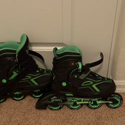 Adjustable Boys Roller Blades Size 4-7