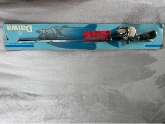 Daiwa 608 Spincast Rod Reel Combo Vintage New Old Stock Fishing Set