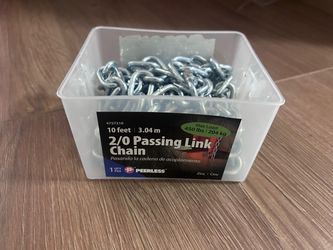 Peerless 2/0 Passing Link Chain 10 ft
