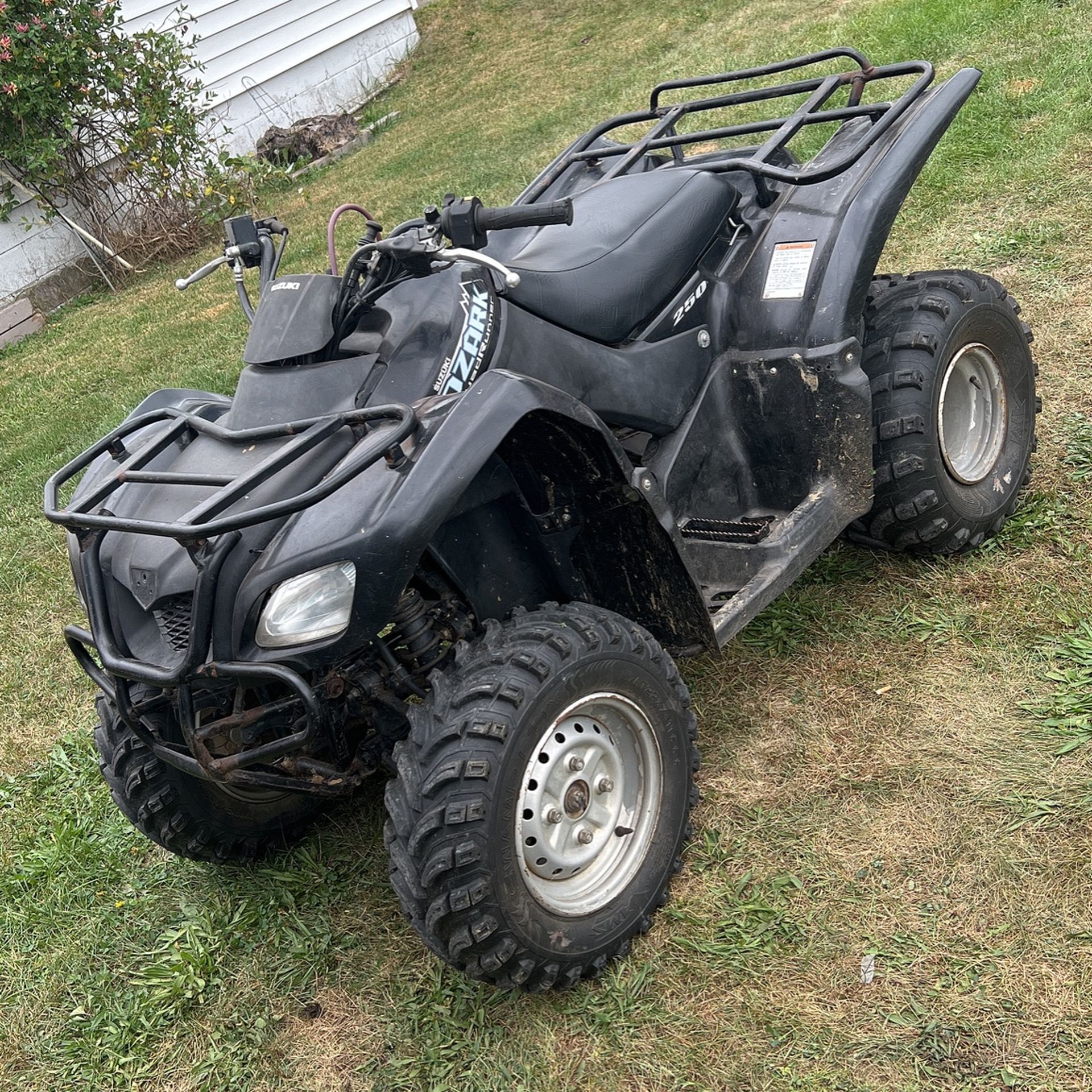2007 Suzuki 250 Ozark Quad runner for Sale in Newark, OH OfferUp