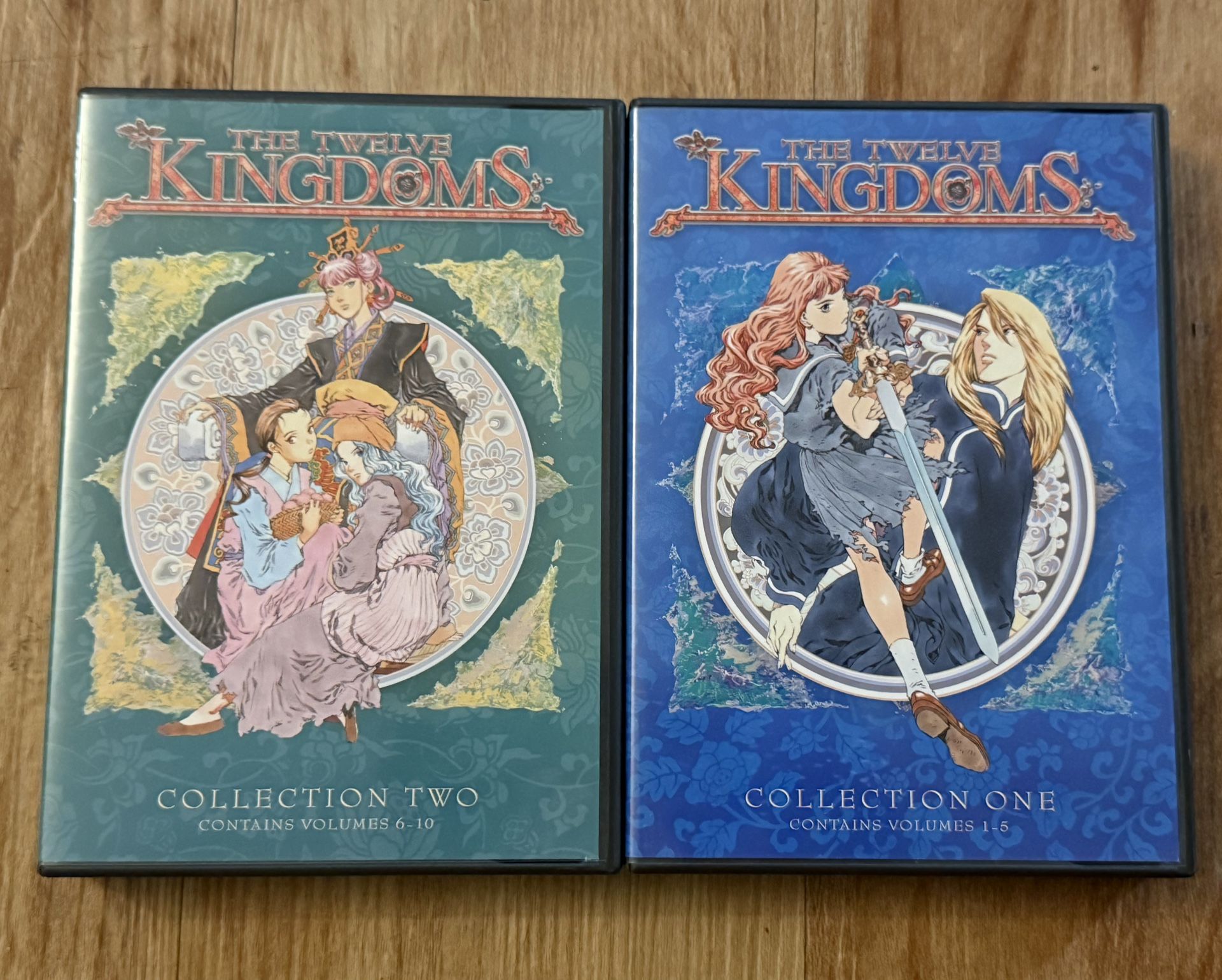 The Twelve Kingdoms Collection One & Two (Volumes 1-10) Anime DVDs (10 Discs)