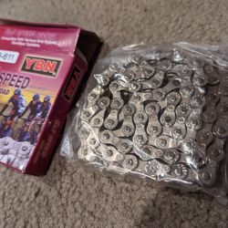New Multi-speed Bicycle Chains, Five, Six Or Seven Speed Bicycles, 1/2-in X 3/32x116