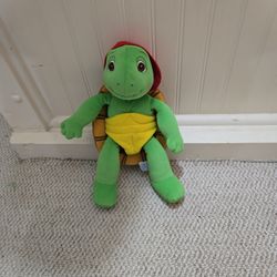 Franklin, the turtle stuffed animal .