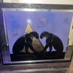  Large Vintage Art Piece 