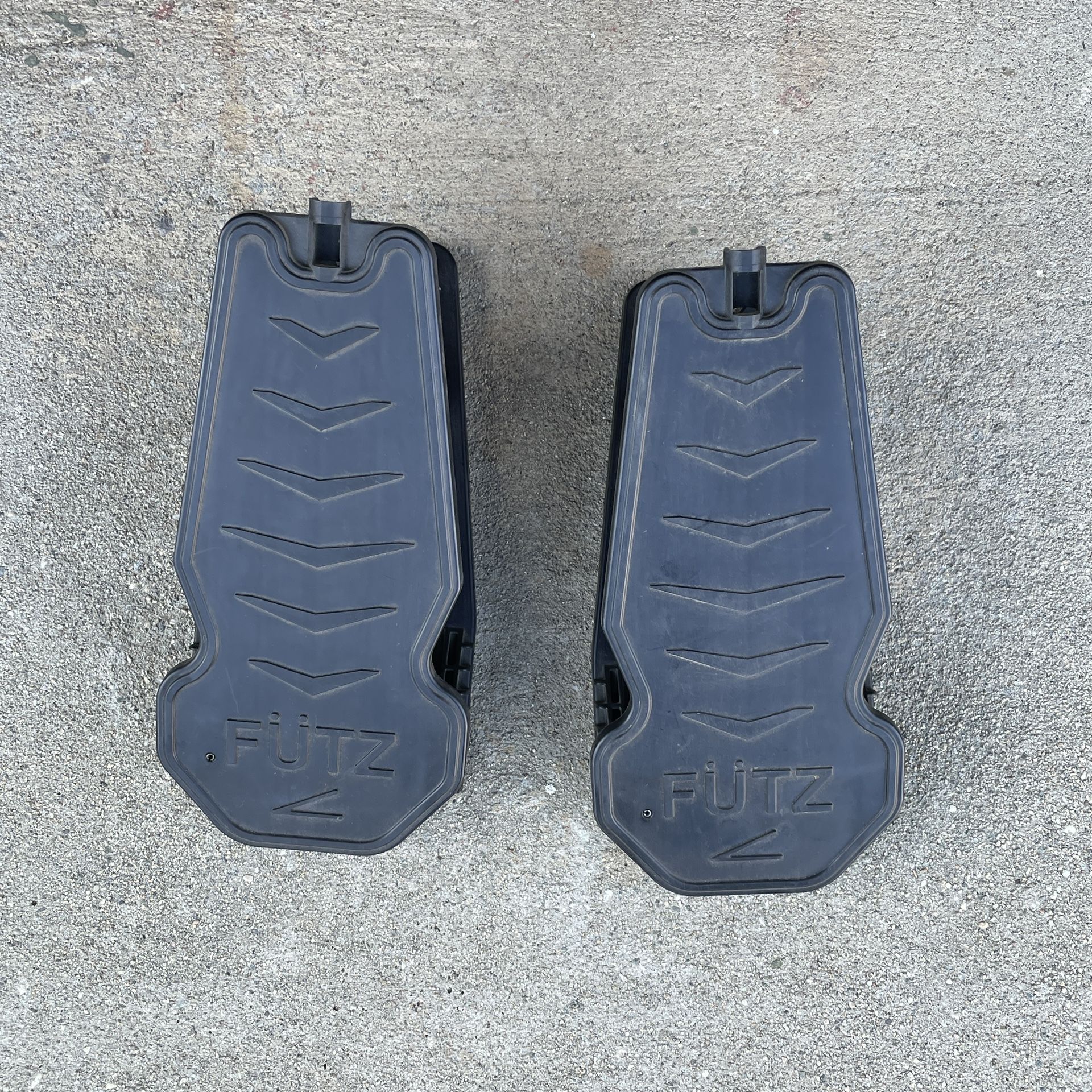 2 HansenFutz Futz Bass Drum Practice Pedals Pair - double bass pedal practice