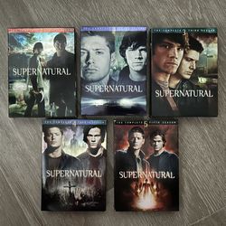 Supernatural TV Series DVDs Season 1 2 3 4 5