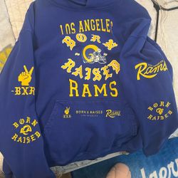 Born X raised rams Hoodie