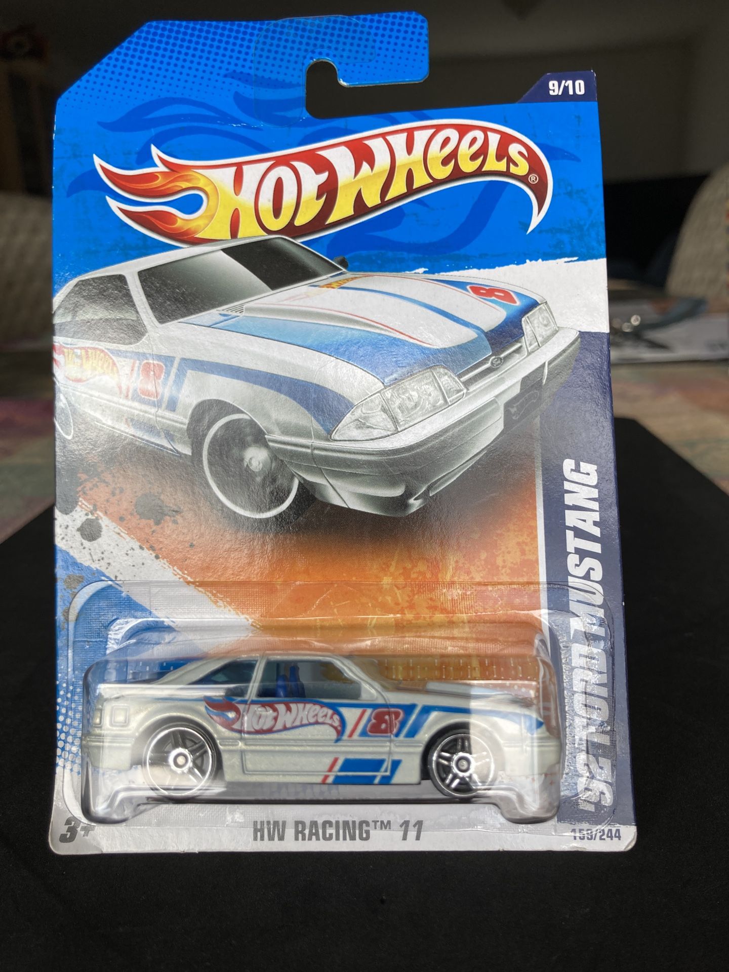 New Hot Wheels White 92 Mustang