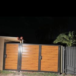 ALL ALUMINUM  Gates\fences Durafence 