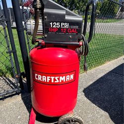 CRAFTSMAN Air Compressor 12-gal 1HP Oil Lubricated