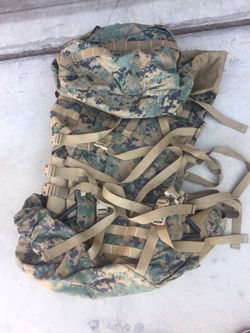Camo backpack