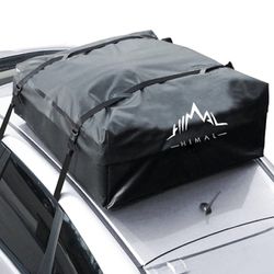 New Himal Roof Travel Luggage Bag Carrier Can Mount On Or Without Crossbars Waterproof Cargo Bag With Holding Straps 