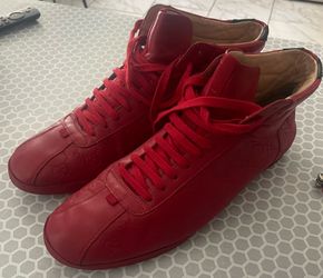 Gucci Red High Tops