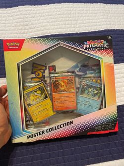 Pokemon Prismatic Evolutions Poster Collection Box