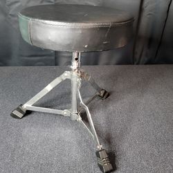 Padded 10" Round Adjustable Drum Stool Throne