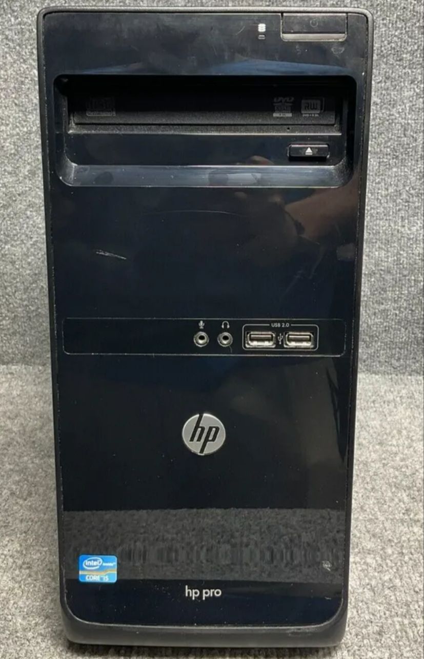 Desktop HP Pro 3500 Series MT Intel Core i5-3470 CPU 3.20 GHz 4GB Ram Black