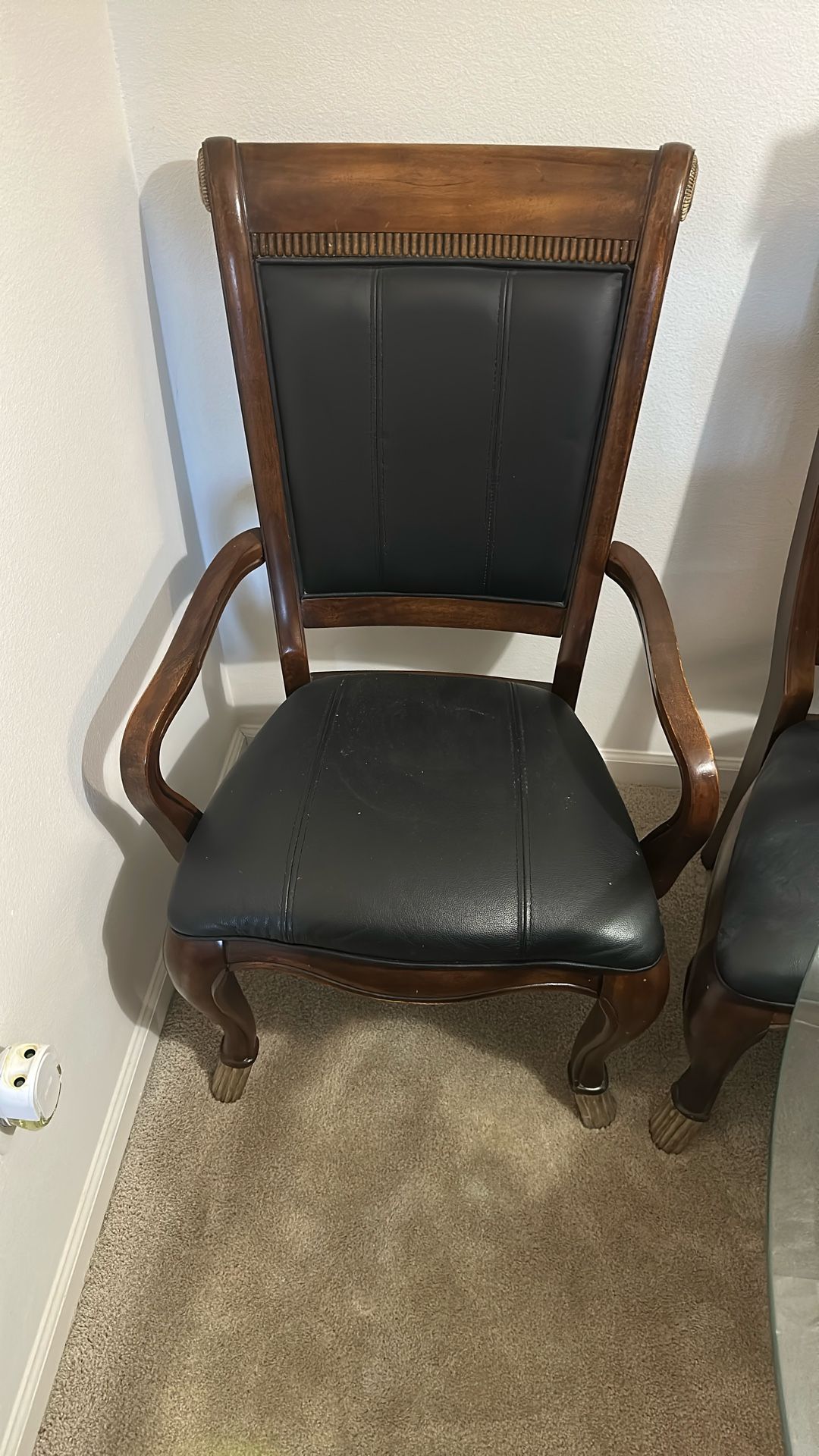  5 Pcs Dining Set + 2 Additional Arm Chairs