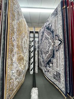 Large Persian-Style Area Rug