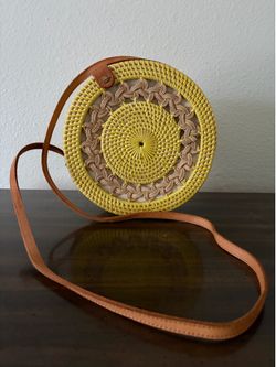 Yellow purse