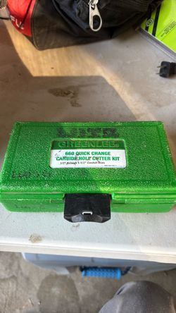 Greenlee 660 carbide hole cutter