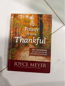 The power of being thankful 365 devotional