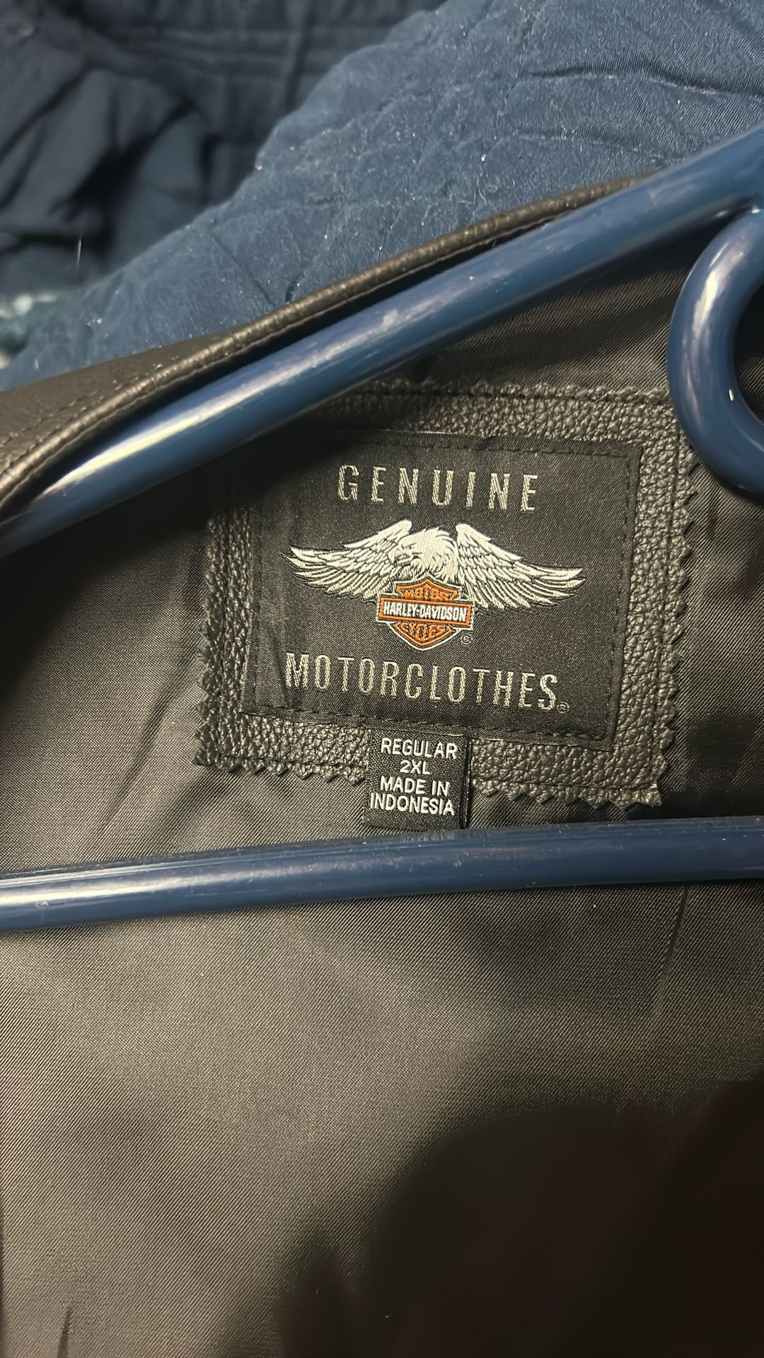 Harley Davidson leather vest