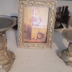 Candle And Frame Set