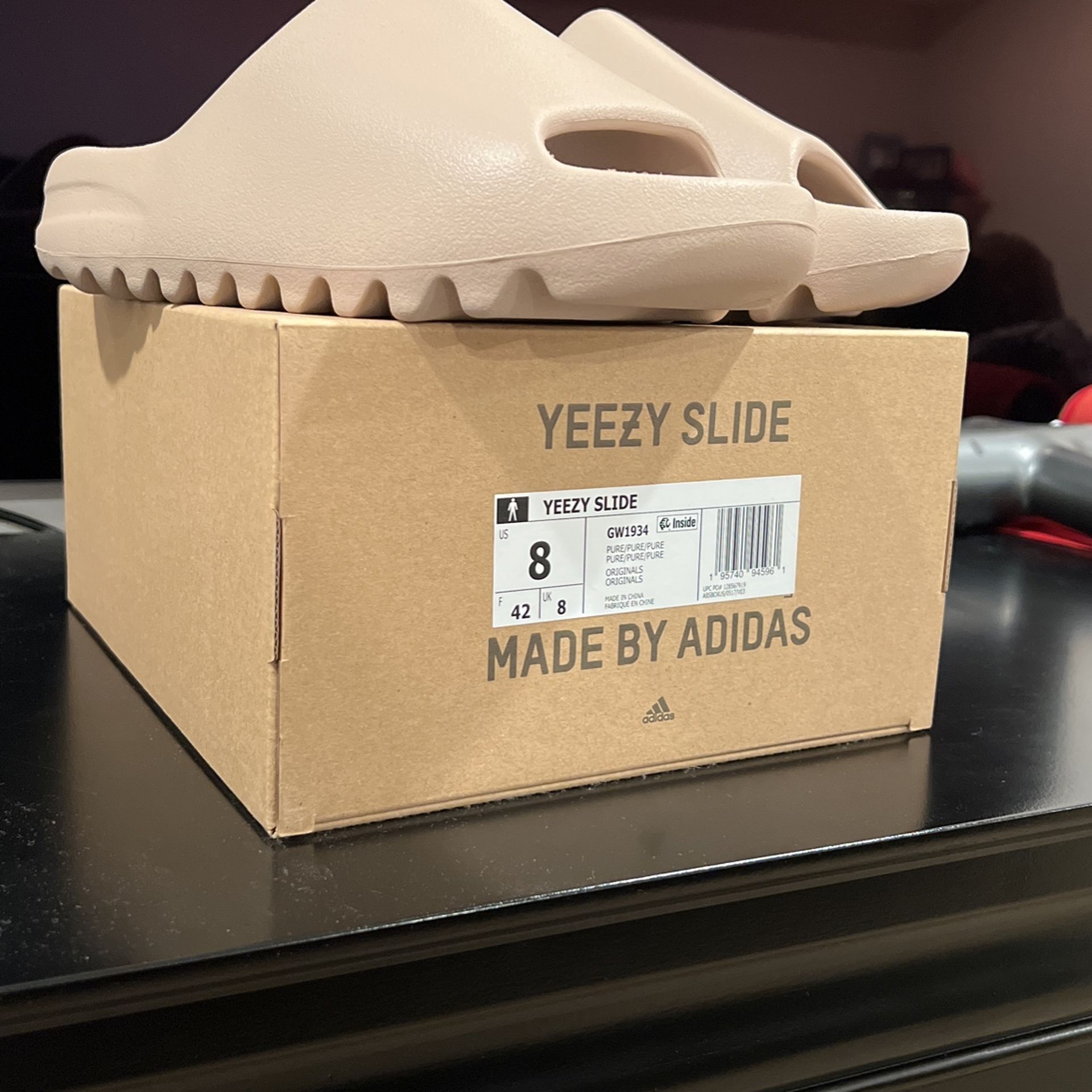 Adidas Yeezy Slide Pure (Restock Pair) Brand New