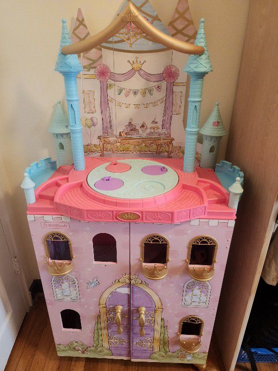  4ft Tall Musical princess Doll Castle 