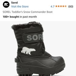 SOREL Toddler's Snow Commander Boot