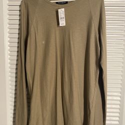 “Olive” Colored Long Sleeved Shirt