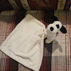 JELLYCAT LONDON PUPPY DOG BASHFULL PLUSH  BABY LOVEY BLANKET 