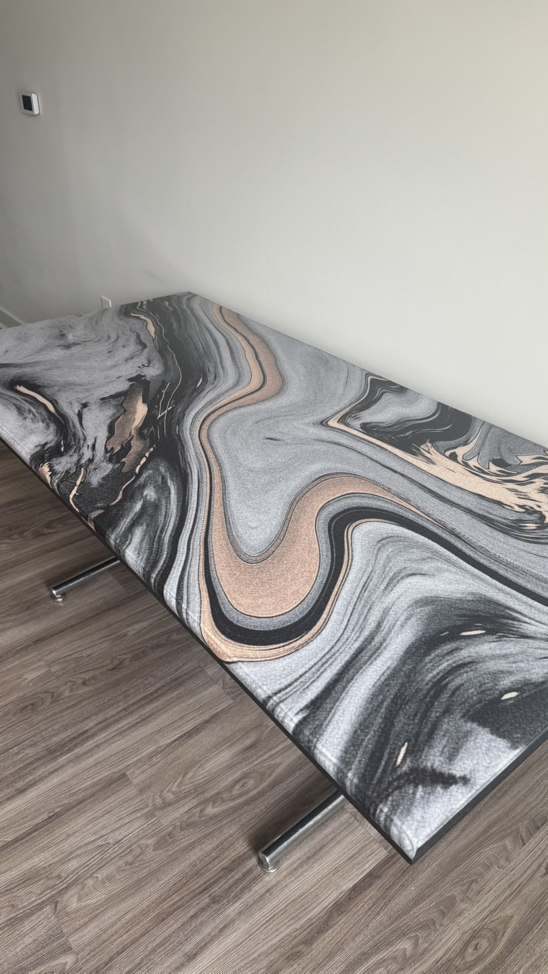 Handmade Epoxy Resin Desk – 6ft Long