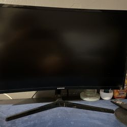 24in Curved Samsung Monitor 