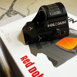 Holosun 507C Red 2 MOA Dot & 32 MOA Circle 