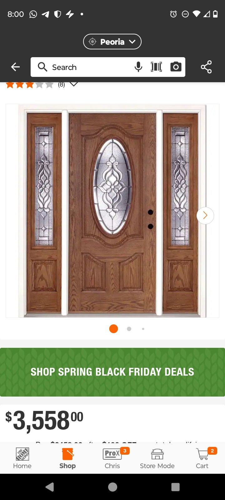 Entry Door 6'x80"