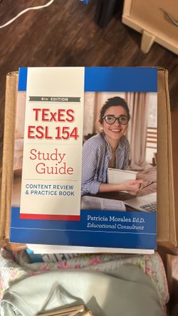 Study guide for TExES ESL 154 Content Review and Practice Book